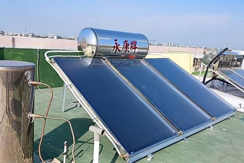 太陽能熱水器施工分享